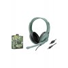 GM038 Over Ear Gaming Headset με σύνδεση 2x3,5mm Πράσινο