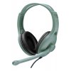 GM038 Over Ear Gaming Headset με σύνδεση 2x3,5mm Πράσινο