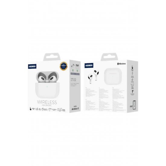 Airblue 3 In-ear Bluetooth Ακουστικά Handsfree Λευκό Airblue 3 In-ear Bluetooth Ακουστικά Handsfree Λευκό