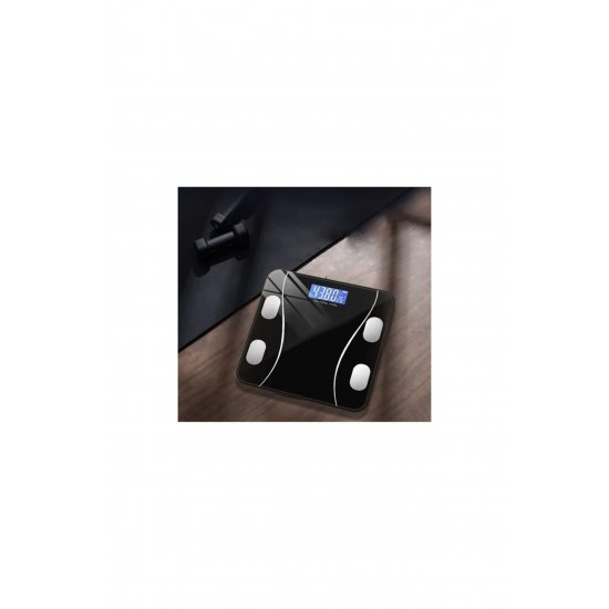 Αναλυτική ζυγαριά μπάνιου LCD 8 σε 1 με Bluetooth και εφαρμογή έως 180 κιλά