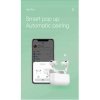 Ακουστικά Bluetooth Handsfree X4 με θήκη φόρτισης Λευκή