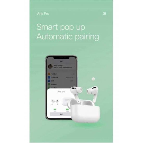 Ακουστικά Bluetooth Handsfree X4 με θήκη φόρτισης Λευκή