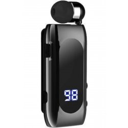 K55 Ακουστικό Bluetooth Handsfree για το αυτί Μαύρο