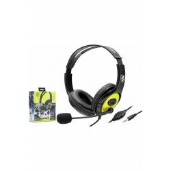 KR Audio KR-GM704 Over Ear Gaming Headset with Connection 3,5mm κίτρινο