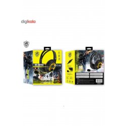 KR Audio KR-GM704 Over Ear Gaming Headset with Connection 3,5mm κίτρινο