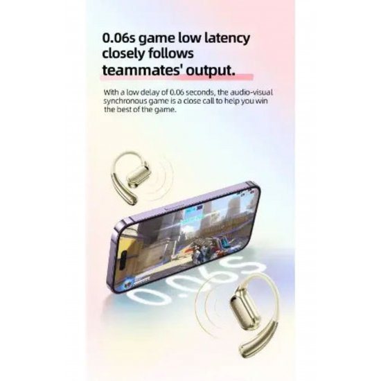 Ακουστικά ανοιχτού αυτιού Bluetooth Handsfree TZ8 με Μαύρη θήκη φόρτισης Ακουστικά ανοιχτού αυτιού Bluetooth Handsfree TZ8 με Μαύρη θήκη φόρτισης