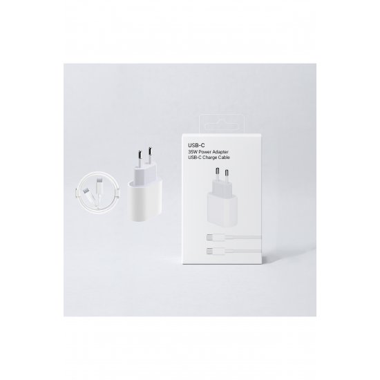 Φορτιστής γρήγορης φόρτισης 35W συμβατός με iPhone 17/16/15/Pro/Pro Max/, Android, καλώδιο τύπου C, λευκό Φορτιστής γρήγορης φόρτισης 35W συμβατός με iPhone 17/16/15/Pro/Pro Max/, Android, καλώδιο τύπου C, λευκό