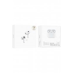 Hoco EW47 Earbud Bluetooth Handsfree ακουστικά με θήκη φόρτισης Λευκή