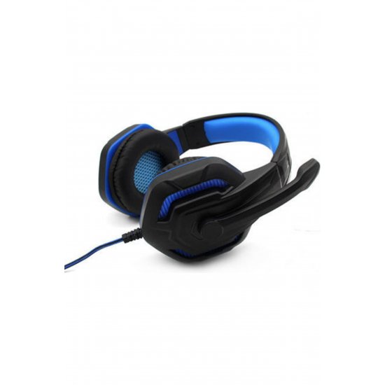 M203 Over Ear Gaming Headset με σύνδεση 3,5mm Μπλε