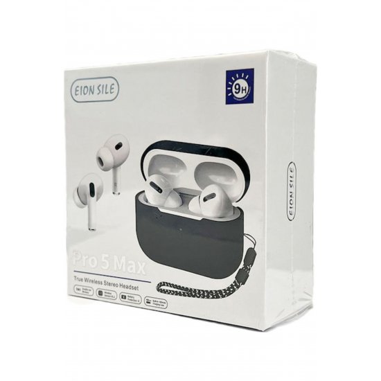 Eion Sile Pro 5 Max Ακουστικά In-ear Bluetooth Handsfree με θήκη φόρτισης Λευκή Eion Sile Pro 5 Max Ακουστικά In-ear Bluetooth Handsfree με θήκη φόρτισης Λευκή