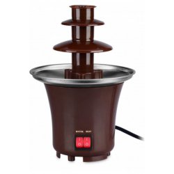 Σιντριβάνι καφέ σοκολάτα με 3 Flats Mini Fondue 65W 14,5x14,5x21,5cm