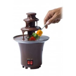 Σιντριβάνι καφέ σοκολάτα με 3 Flats Mini Fondue 65W 14,5x14,5x21,5cm