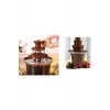 Σιντριβάνι καφέ σοκολάτα με 3 Flats Mini Fondue 65W 14,5x14,5x21,5cm