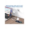 Φορτιστής 35W Adaptive Charge PD, USB-C, 5V/3A, 9V/3A, 12V/2.92A, 1m καλώδιο Συμπεριλαμβάνεται