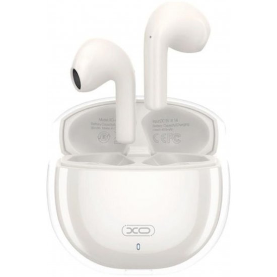 Ακουστικά ανοιχτής ακρόασης Bluetooth TWS Air16 με λευκή θήκη φόρτισης