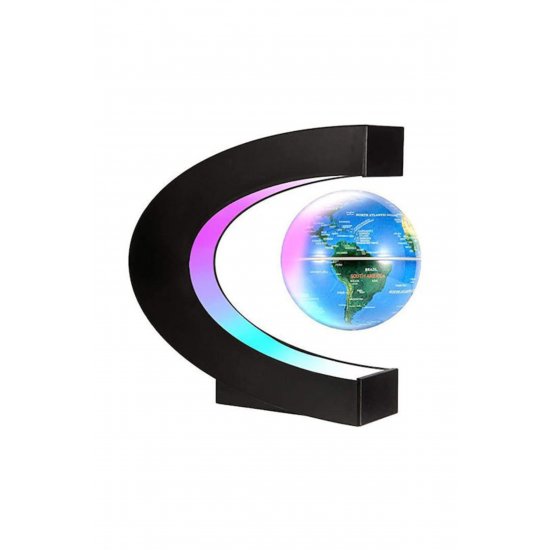 Floating Illuminated Υδρόγειος σφαίρα English Magnetic
