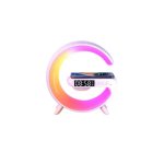 Ηχείο Bluetooth με ασύρματη φόρτιση, ασύρματος φορτιστής τηλεφώνου, λάμπα LED, RGB