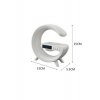 Ηχείο Bluetooth με ασύρματη φόρτιση, ασύρματος φορτιστής τηλεφώνου, λάμπα LED, RGB