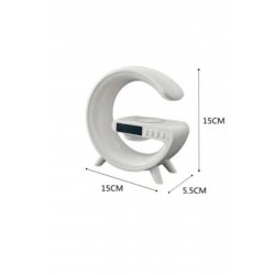 Ηχείο Bluetooth με ασύρματη φόρτιση, ασύρματος φορτιστής τηλεφώνου, λάμπα LED, RGB