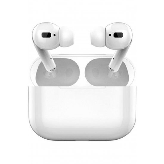 Ακουστικά Bluetooth Handsfree in-ear i20 TWS Air Pro με λευκή θήκη φόρτισης Ακουστικά Bluetooth Handsfree in-ear i20 TWS Air Pro με λευκή θήκη φόρτισης