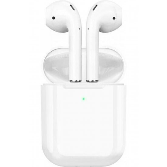 Hoco EW41 ASERIES 2 in-ear Bluetooth handsfree ακουστικά με θήκη φόρτισης Λευκό