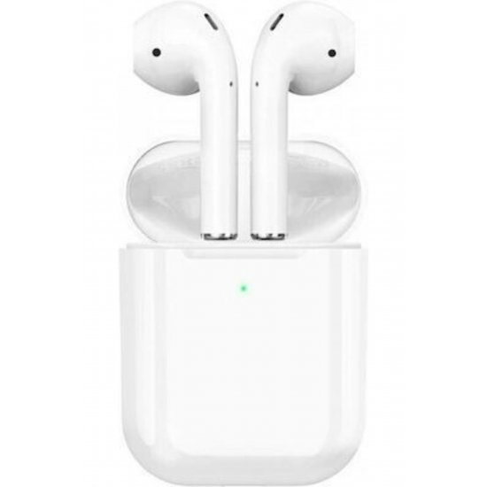 Hoco EW41 ASERIES 2 in-ear Bluetooth handsfree ακουστικά με θήκη φόρτισης Λευκό