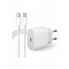 Φορτιστής γρήγορης φόρτισης 18W με καλώδιο USB-C σε Lightning 1m για iPhone
