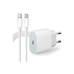 Φορτιστής γρήγορης φόρτισης 18W με καλώδιο USB-C σε Lightning 1m για iPhone
