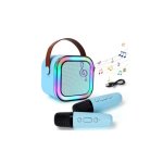 Σετ ηχείων Bluetooth 5.3 Karaoke με 2 ασύρματα μικρόφωνα