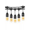 Solar Γιρλάντα φωτισμού with ηλιακό πάνελ, IP65, 10 Bulbs, 10 m