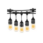 Solar Γιρλάντα φωτισμού with ηλιακό πάνελ, IP65, 10 Bulbs, 10 m