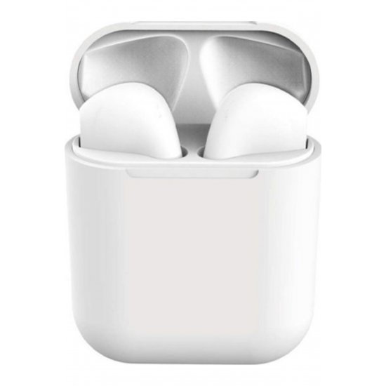 inPods 12 Earbud Bluetooth Handsfree ακουστικά με αντίσταση στον ιδρώτα και θήκη φόρτισης Λευκό inPods 12 Earbud Bluetooth Handsfree ακουστικά με αντίσταση στον ιδρώτα και θήκη φόρτισης Λευκό