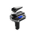 FM Modulator Bluetooth 5.0, πομπός FM με QuickCharge 3.0 και ακουστικά Bluetooth