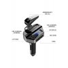 FM Modulator Bluetooth 5.0, πομπός FM με QuickCharge 3.0 και ακουστικά Bluetooth