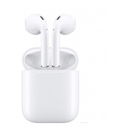 H1 Earbud Bluetooth Handsfree ακουστικά με θήκη φόρτισης Λευκή