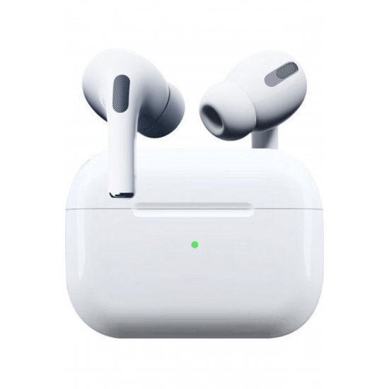 Future Pro In-ear Bluetooth Handsfree ακουστικά με λευκή θήκη φόρτισης