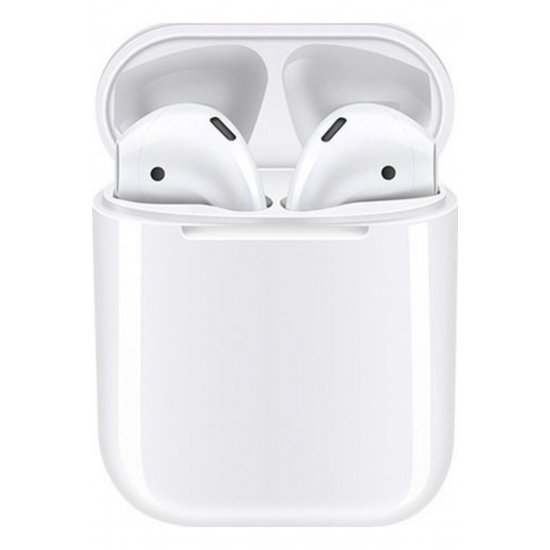 TWS i11s Earbud Bluetooth Handsfree Ακουστικά με θήκη φόρτισης Λευκή