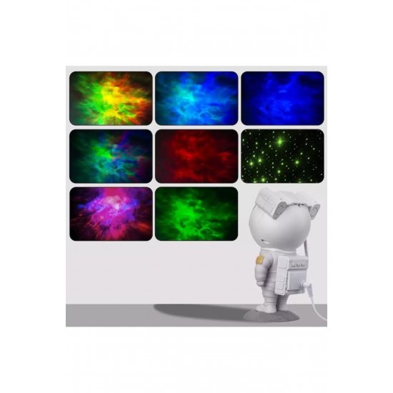 Προϊόν Astronaut LED Projector – Projects Stars and Galaxies, Decorative Design