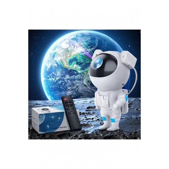 Προϊόν Astronaut LED Projector – Projects Stars and Galaxies, Decorative Design