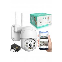 Κάμερα παρακολούθησης WIFI, 2MP Full HD Audio-Video Night Vision IR 30m, Υποδοχή κάρτας