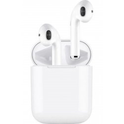 Ακουστικά I7 Mini-TWS Earbud Bluetooth Handsfree με θήκη φόρτισης Λευκή