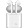 Ακουστικά I7 Mini-TWS Earbud Bluetooth Handsfree με θήκη φόρτισης Λευκή