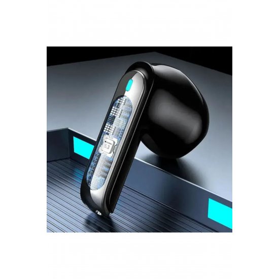 T59 Ακουστικά Bluetooth Handsfree για το αυτί με Μαύρη θήκη φόρτισης
