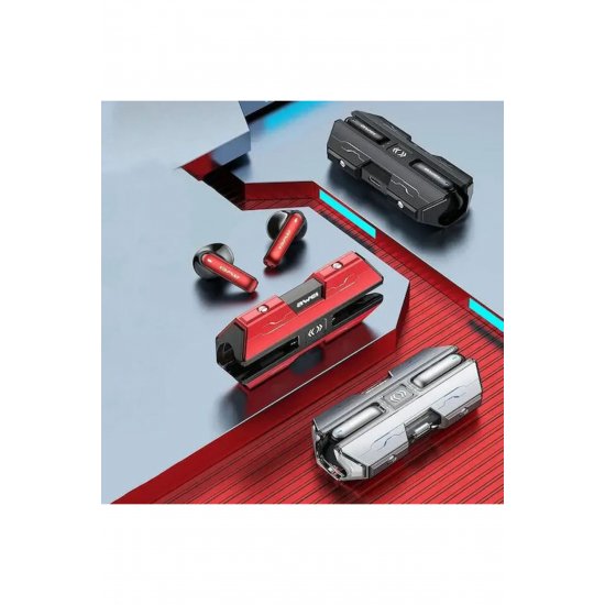 T59 Ακουστικά Bluetooth Handsfree για το αυτί με Μαύρη θήκη φόρτισης
