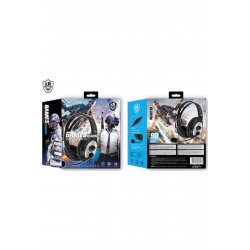 KR Audio KR-GM706 over-ear Gaming ακουστικά with Connection 3,5mm