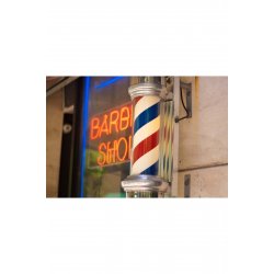 Λογότυπο Barber Shop, Barbershop Illuminated Advertising, Barber Pole, 88CM c