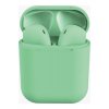inPods 12 Earbud Bluetooth handsfree ακουστικά με αντίσταση στον ιδρώτα και θήκη φόρτισης πράσινη