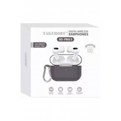 Takemore XO-Pro 5 in-ear Bluetooth ακουστικά handsfree με μαύρη θήκη φόρτισης