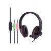 X10 Over Ear Gaming Headset με σύνδεση 3,5mm Μαύρο / Πορτοκαλί