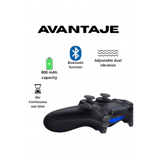 Ενσύρματο Smart Controller, συμβατό με PS4 και PC, για gaming